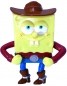 Preview: Spongebob Squarepants als Cowboy Spielfigur von Burger King